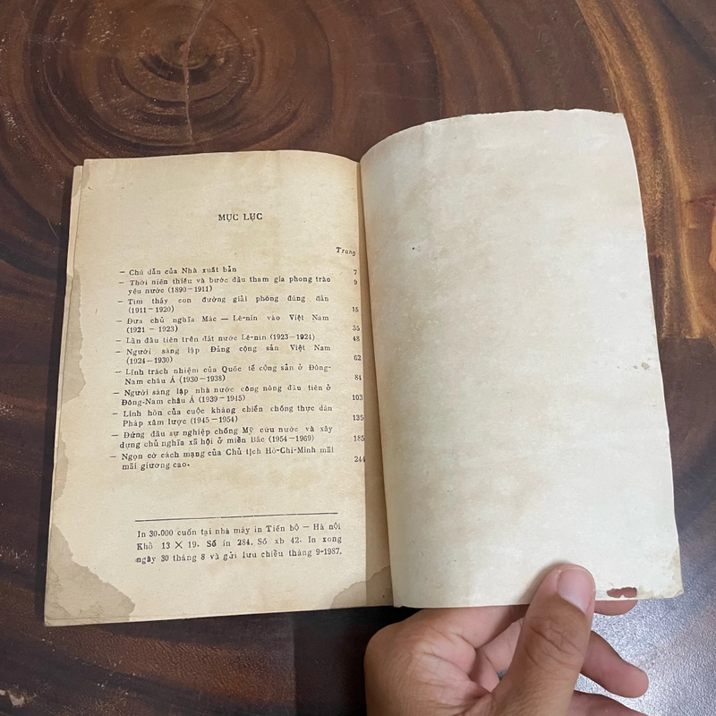 II Tựa sách: Chủ Tịch Hồ Chí Minh _ Tiểu Sử Và Sự Nghiệp - Viện Lịch Sử  Đảng - 1987 464101