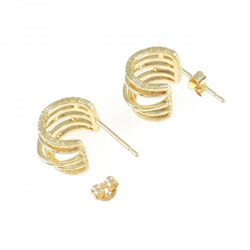 K18YG Bông tai kim cương 0.02CT - Hàng hiệu Chính hãng 865917