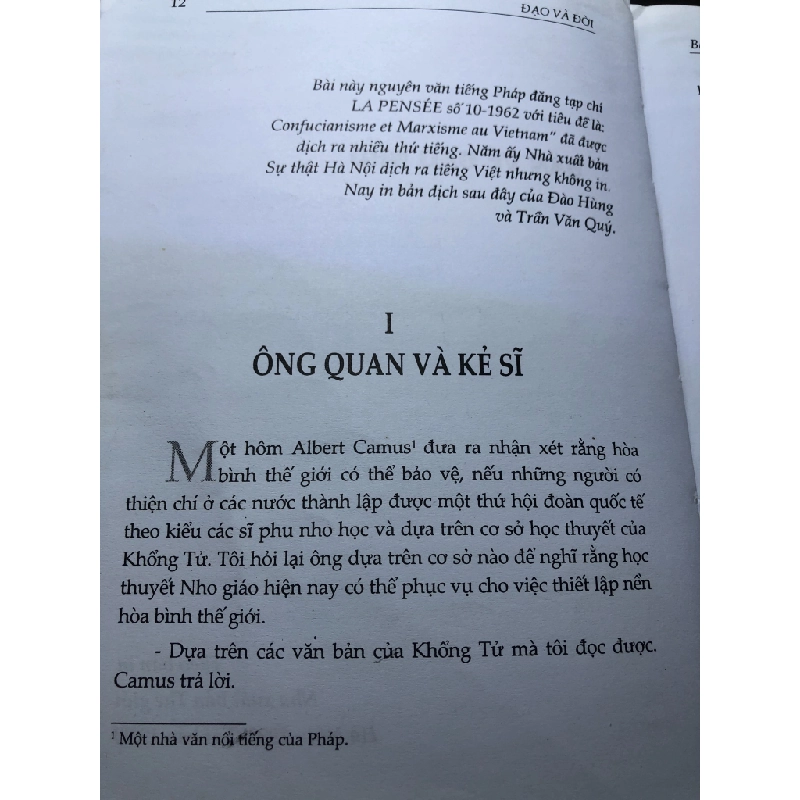 Đạo và đời 2007 mới 70% bẩn cong ẩm nhẹ bút xanh Nguyễn Khắc Viện HPB2006 SÁCH KHOA HỌC ĐỜI SỐNG 165242