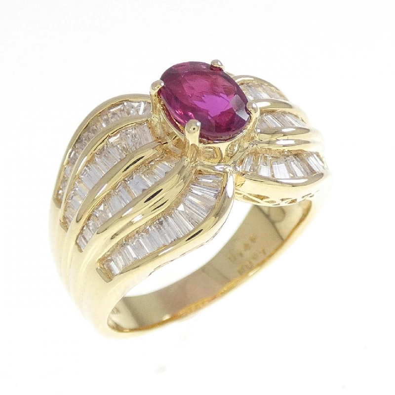 Nhẫn Ruby K18YG 0.97CT - Hàng hiệu Chính hãng 853683