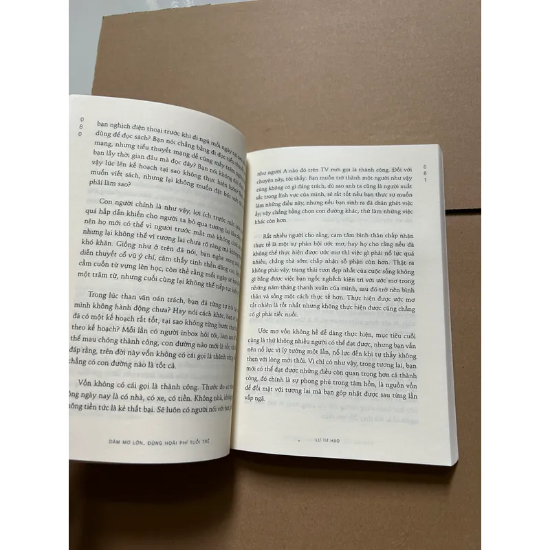 Dám mơ lớn đừng hoài phí tuổi trẻ - Lư Tư Hạo 731822