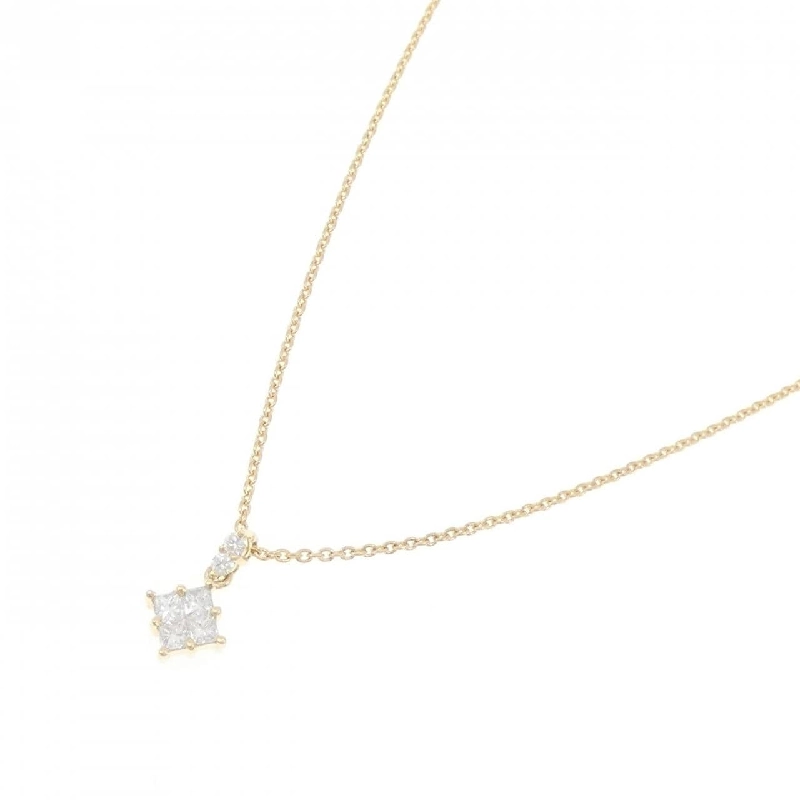 750YG/K18YG Dây chuyền kim cương - Hàng hiệu Authentic 858396