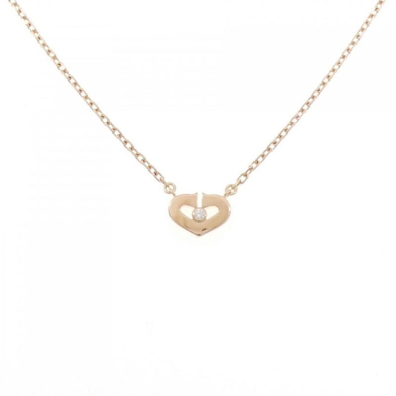 Cartier C Heart Small Necklace - Hàng hiệu Authentic 841234