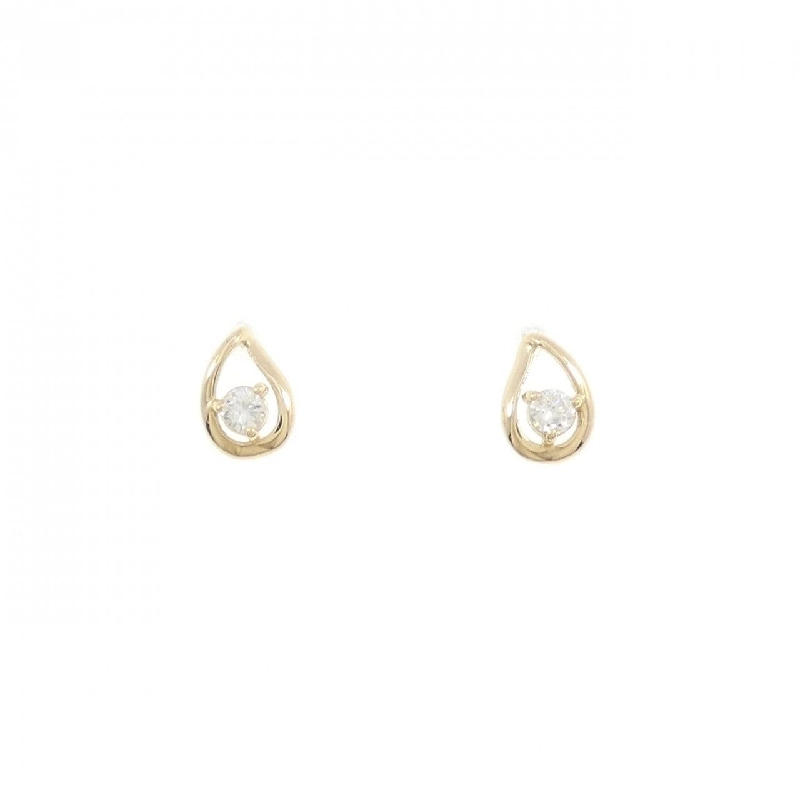 K18YG Bông tai kim cương 0.10CT - Hàng hiệu Chính hãng 867790