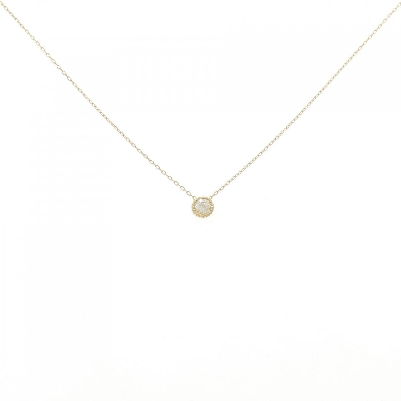 K18YG Dây chuyền kim cương 0.13CT - Hàng hiệu Authentic 859956