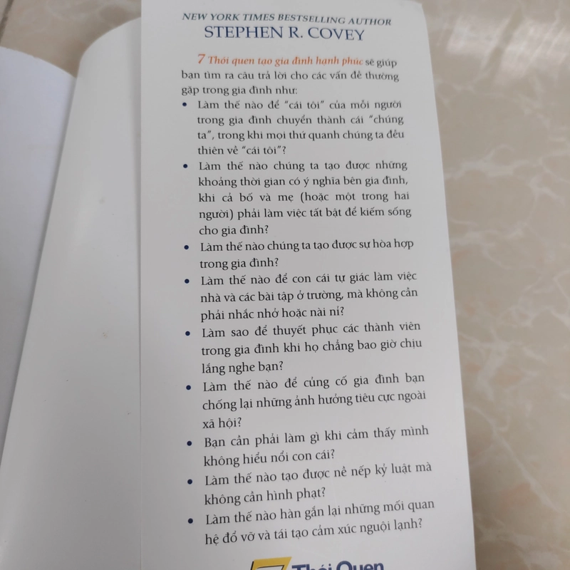 7 thói quen tạo gia đình hạnh phúc Stephen R.Covey 300589