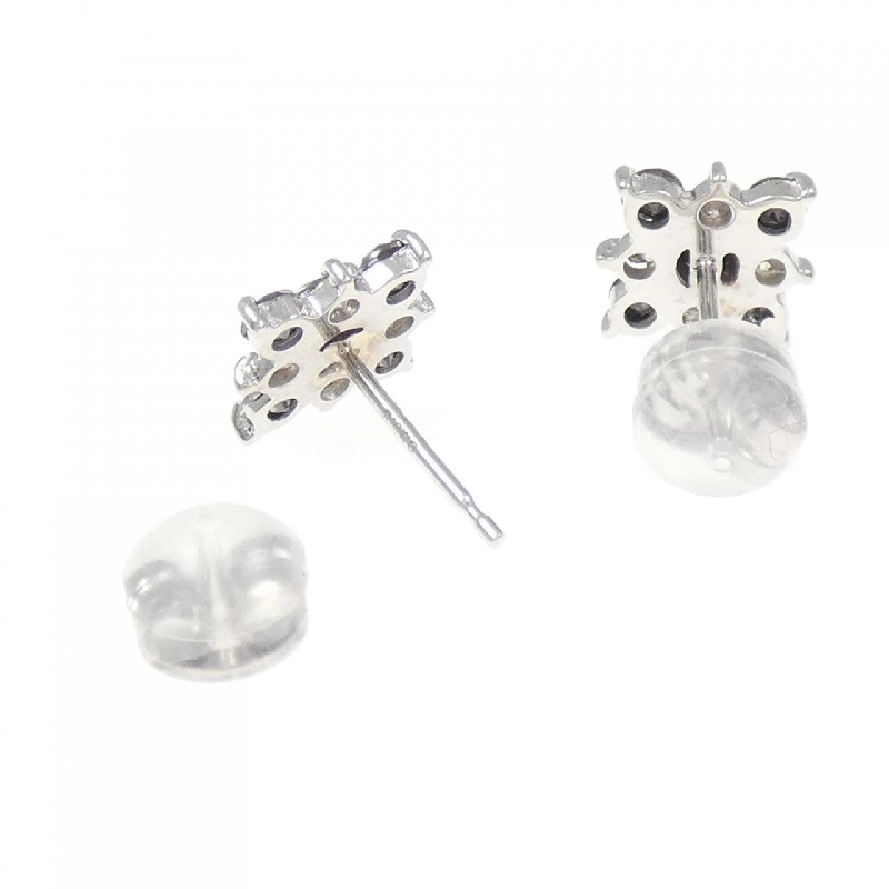 K18WG Bông tai kim cương 0.82CT - Hàng hiệu Chính hãng 870789