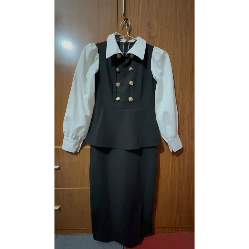 Set váy liền công sở 1013048