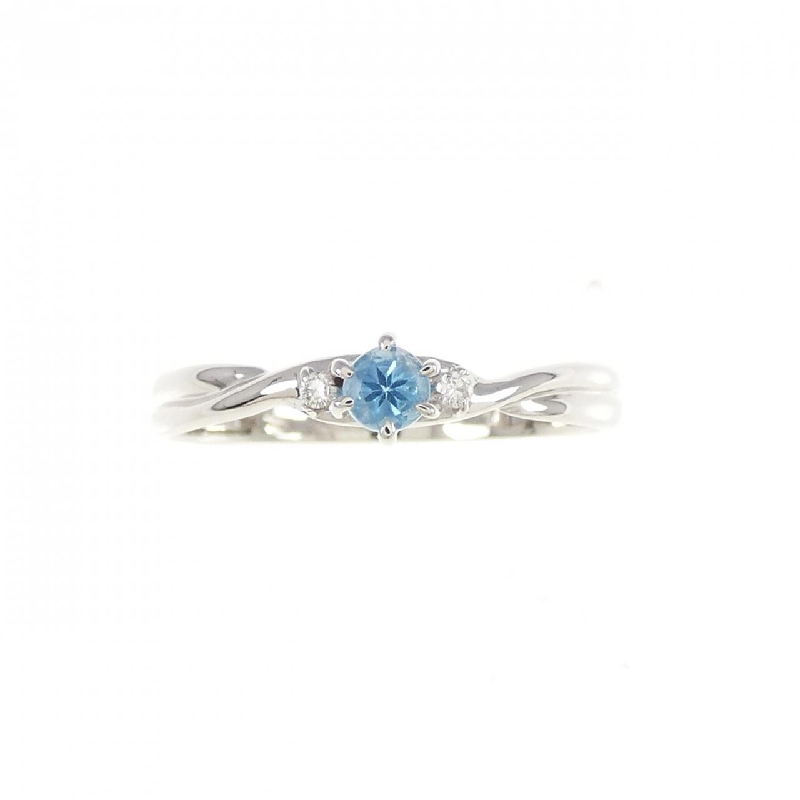 Nhẫn Blue Topaz K18WG 669550