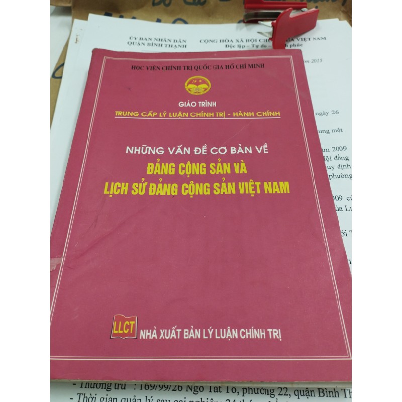 Những vấn đề cơ bản về đảng cộng sản và lịch sử đẩng cộng sản việt nam 20074