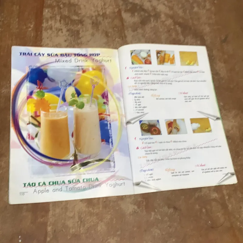 COMBO KỸ THUẬT CHẾ BIẾN CÁC MÓN TRỘN & NƯỚC RAU QUẢ - SINH TỐ TRÁI CÂY - CỦ QUẢ 786884