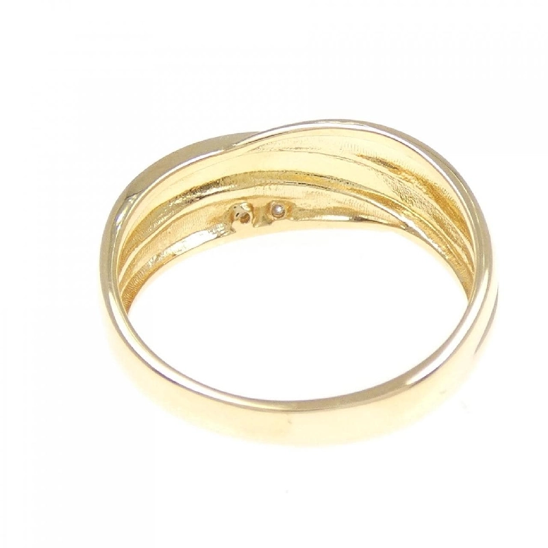 Nhẫn kim cương K18YG 668723