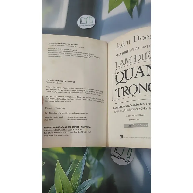 Làm Điều Quan Trọng (Measure What Matters) - John Doerr 1018945