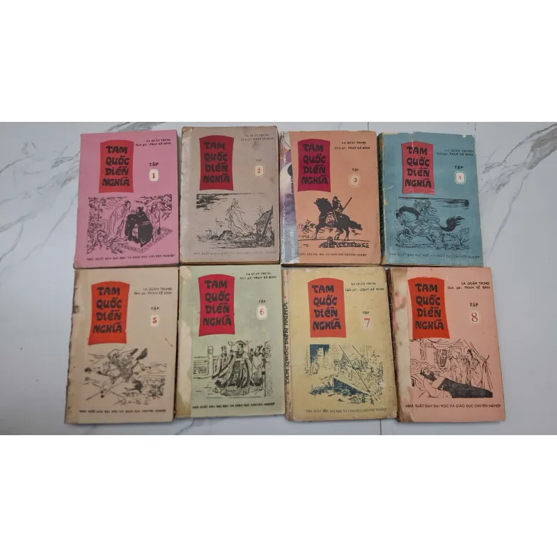 Tam Quốc Diễn Nghĩa (8 tập) – La Quán Trung, dịch giả Phan Kế Bính 604015