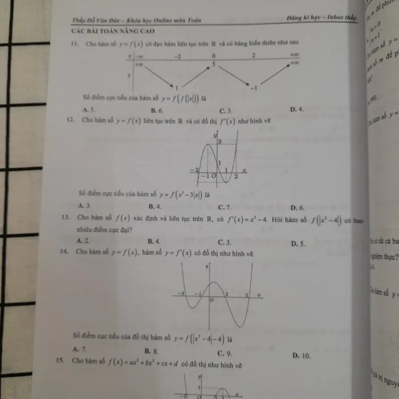 Chuyên đề Lớp 12- Sách Video QR code Tập 1- Hàm số và Vấn đề . Thầy Đỗ Văn Đức 608947