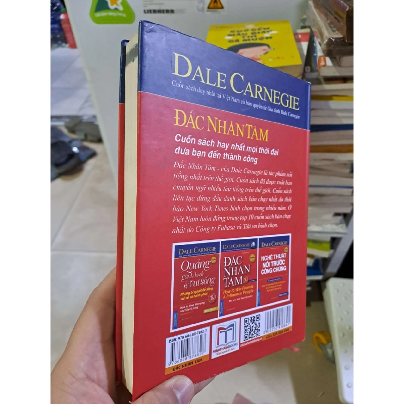 Đắc nhân tâm bìa cứng MinhthangBooks mới 90% 2019 KỸ NĂNG HCM2908 923028