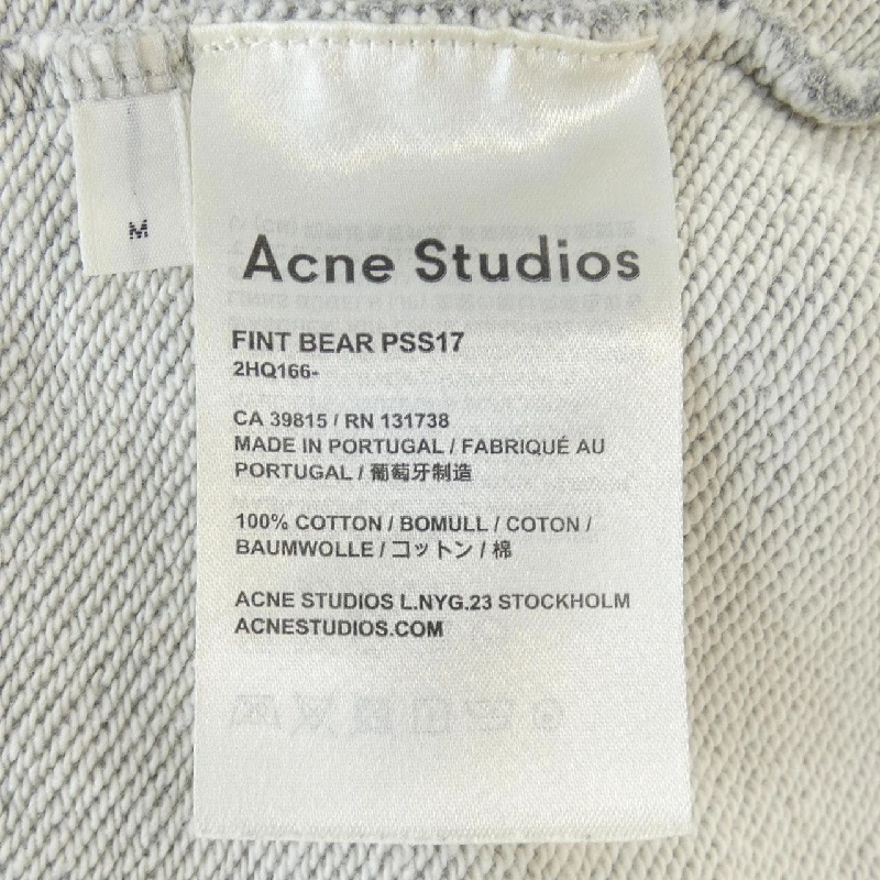 ACNE STUDIOS Sweat - Hàng hiệu Chính hãng 808274