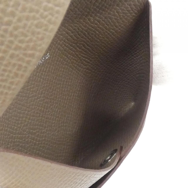 【Sản phẩm chưa sử dụng】Thẻ đựng thẻ Hermes Calvi 044164CK 624959