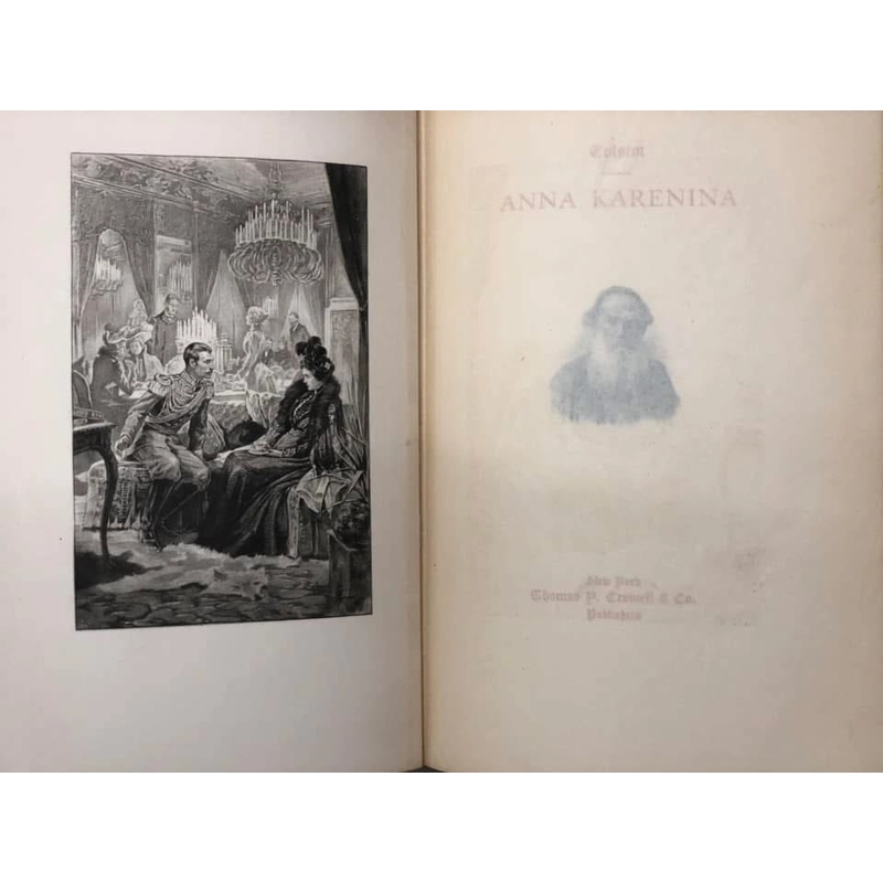 Sách cổ ANNA KARÉNINA - Tolstoi - 1886 454833