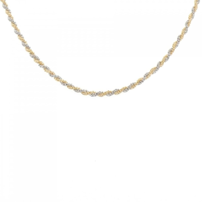 K18YG/PT850 Necklace - Hàng hiệu Authentic 865876