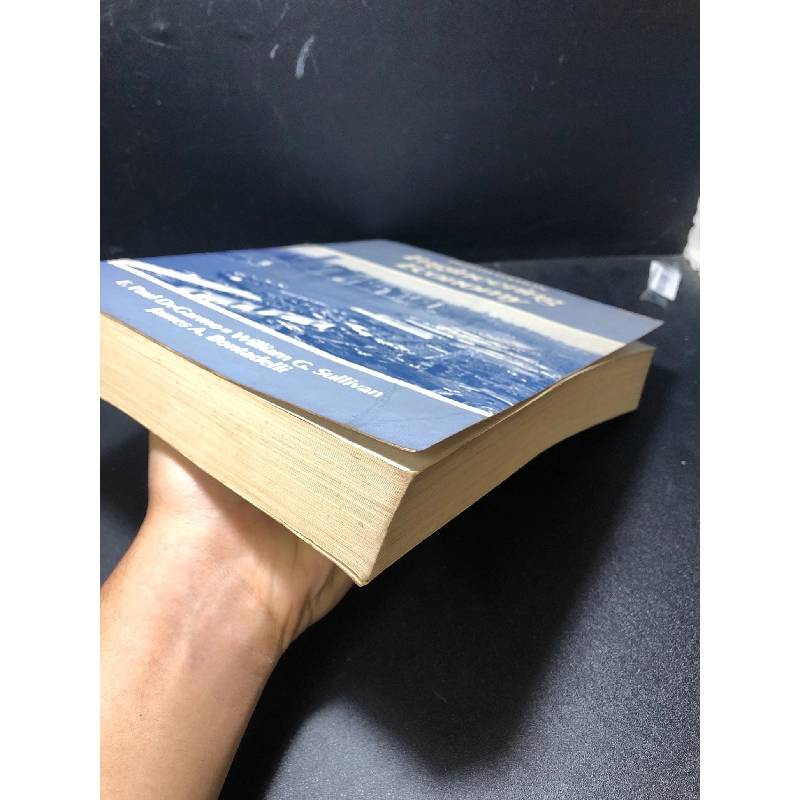 Engineering Economy DeGarmo Sullivan Bontadelli mới 50% ố vàng HCM0611 912612