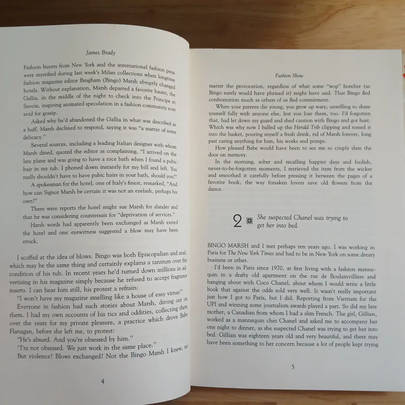 Fashion Show Or, The Adventures Of Bingo Marsh - James Brady 708534