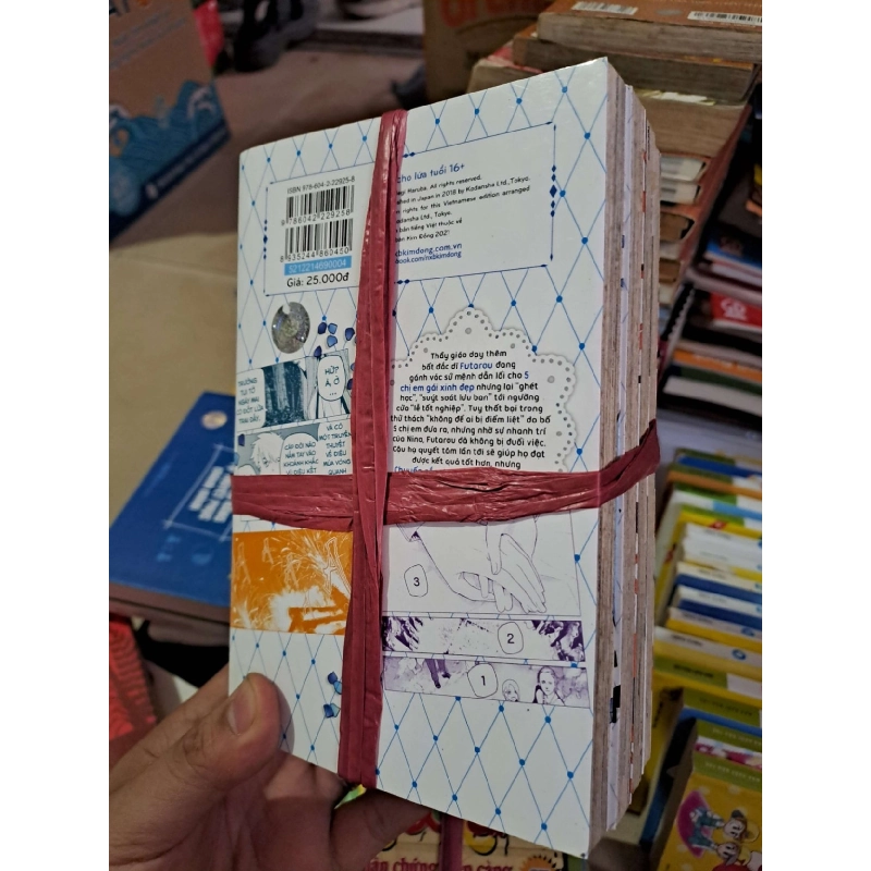 Nhà có 5 nàng dâu tập 1,2,3,4 - Haruba - mới 90% - TRUYỆN TRANH - HCM0111 923654