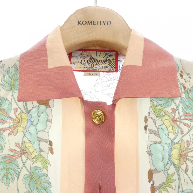 【Mã giảm giá】Gucci GUCCI Áo sơ mi ngắn tay 639905