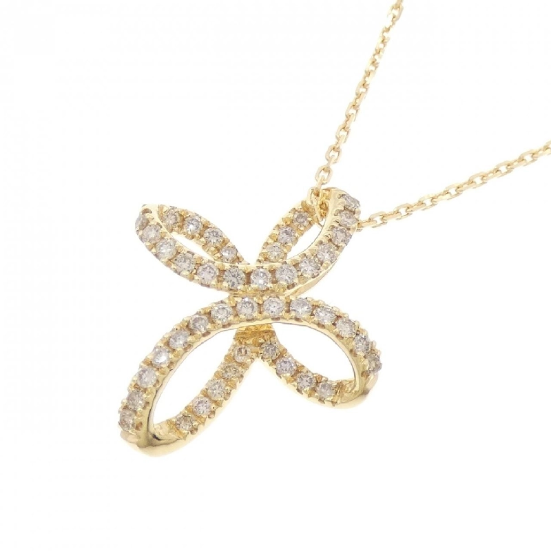 K18YG Dây chuyền kim cương 0.25CT - Hàng hiệu Chính hãng 859932