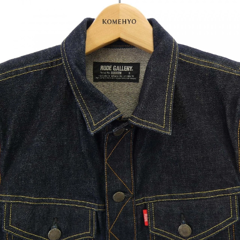 RUDE GALLERY Áo khoác denim - Hàng hiệu Authentic 894242