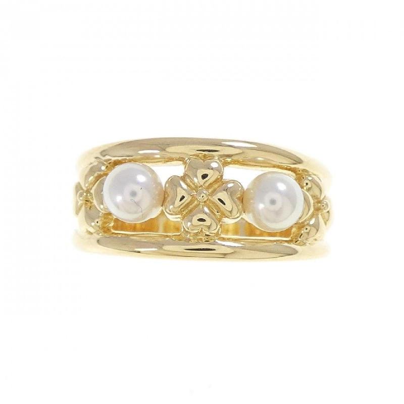 Mikimoto Nhẫn Ngọc Trai Nước Ngọt - Hàng hiệu Chính hãng 835300