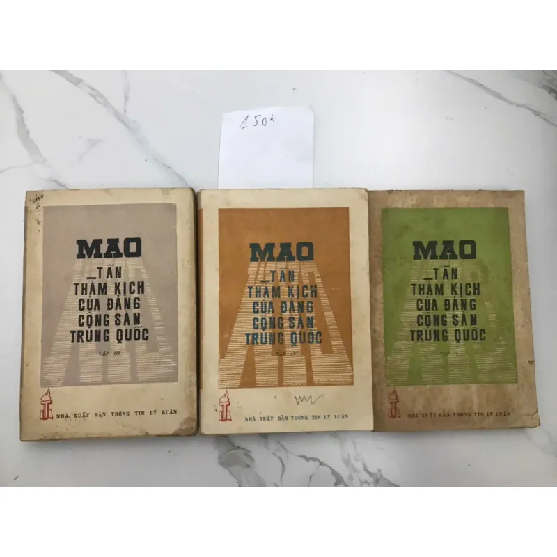 MAO - TÂN THẢM KỊCH CỦA ĐẢNG CỘNG SẢN TRUNG QUỐC (Tập III, IV, [V]) 607021
