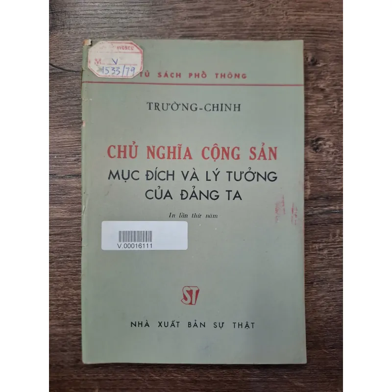 Chủ Nghĩa Cộng Sản - Mục Đích Và Lý Tưởng Của Đảng Ta 709408