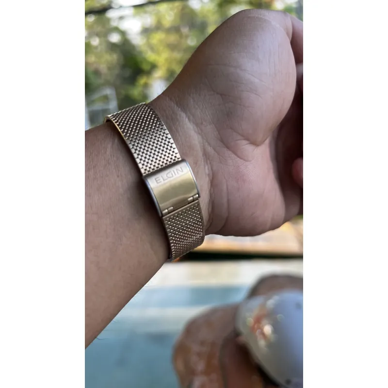 Đồng hồ Elgin Mỹ máy quartz thuỵ sĩ 993125