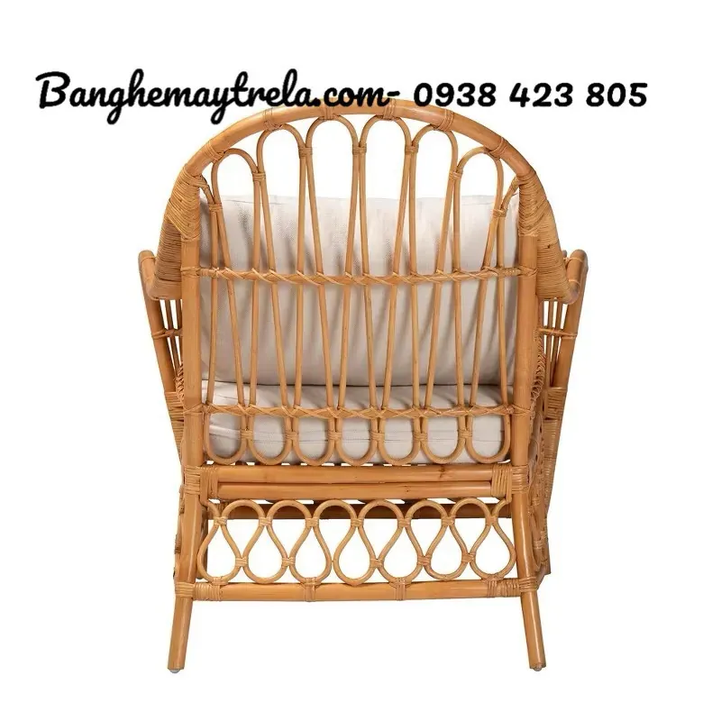 Ghế bành mây tre đan tự nhiên 712344