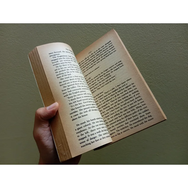 The English patient, sách ngoại văn tiếng Anh english book tiểu thuyết  707862