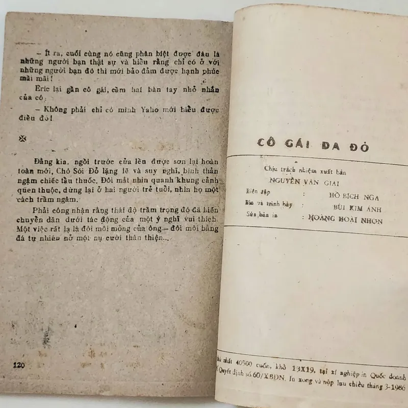 CÔ GÁI DA ĐỎ - Robert Thierry 708935
