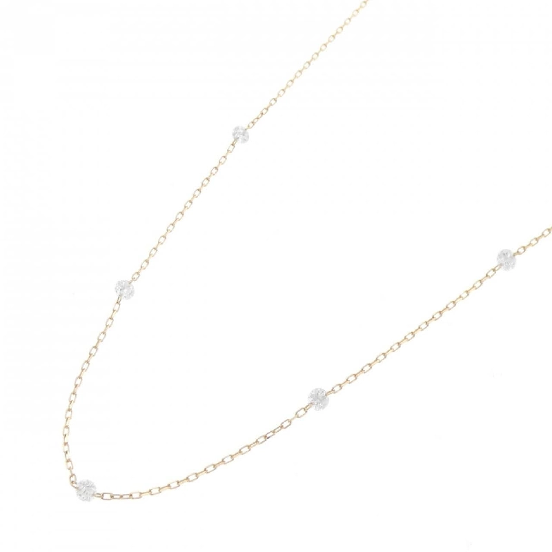 K18YG Dây chuyền kim cương - Hàng hiệu Chính hãng 859110