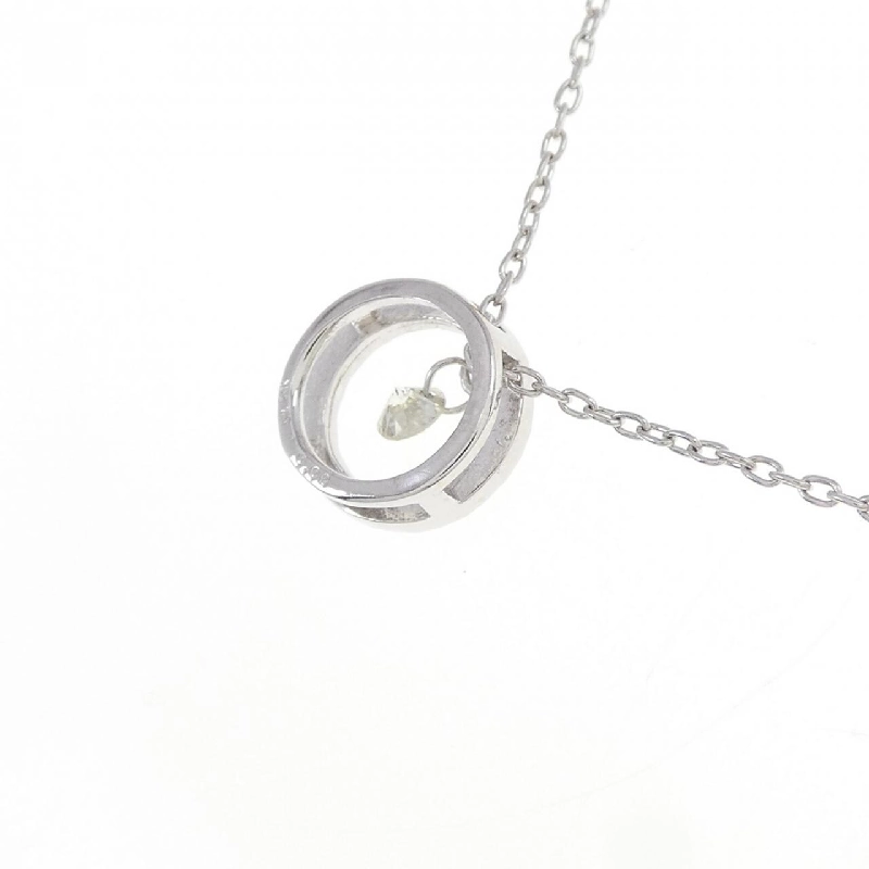 K18WG Dây chuyền kim cương 0.08CT - Hàng hiệu Chính hãng 860275