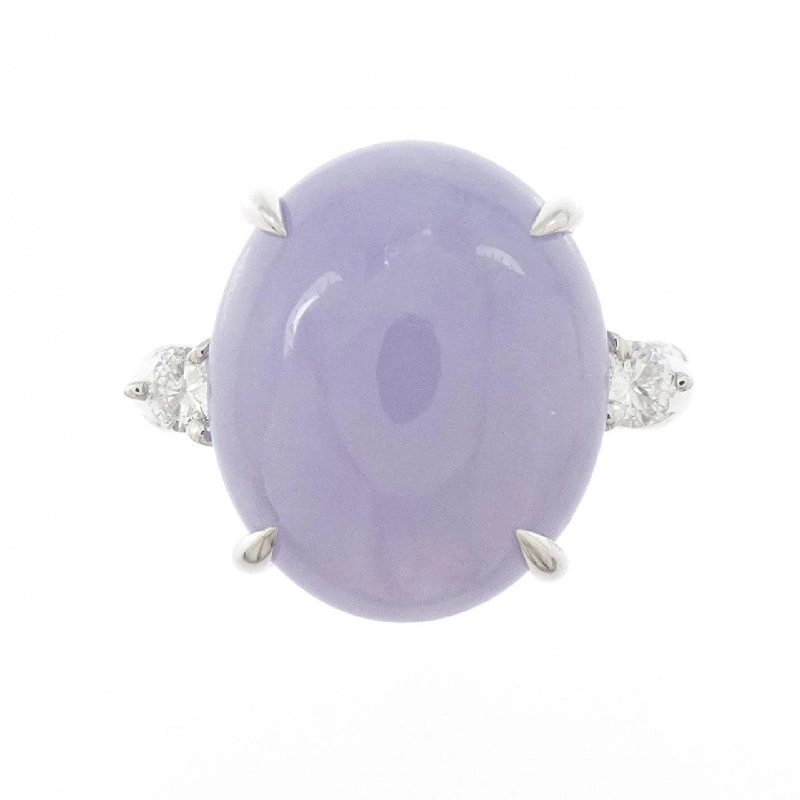 Nhẫn PT900 Ngọc Bích Tím 9.38CT - Hàng hiệu Chính hãng 854635