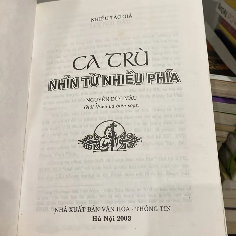 CA TRÙ, NHÌN TỪ NHIỂU PHÍA (XB 2003) 561806
