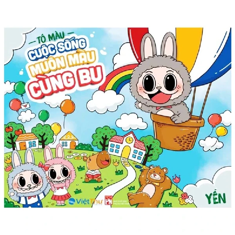 Tô Màu - Cuộc Sống Muôn Màu Cùng Bu - Yến (Mới 100%) Tô màu, luyện chữ, NXB Phụ Nữ - SÁCH ĐẠI HỌC 487442