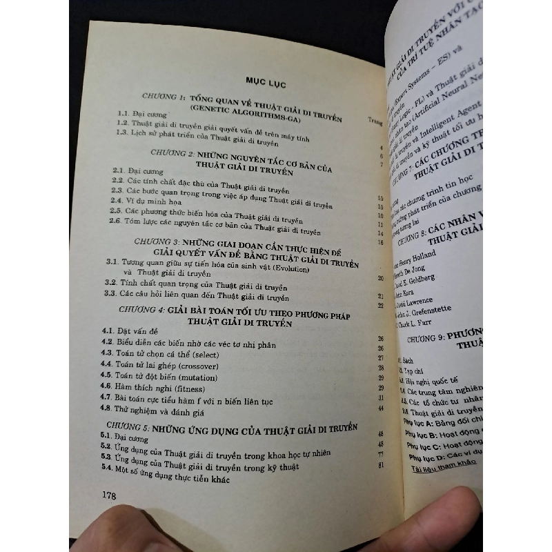 Thuật giải di truyền các giải tự nhiên các bài toán trên máy tính mới 80% bẩn bìa, ố 2001 Hoàng Kiếm HCM1804 GIÁO KHOA 924398
