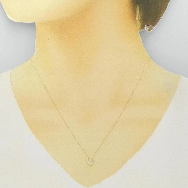 Dây chuyền kim cương K18YG 0.10CT - Hàng hiệu Chính hãng 864089