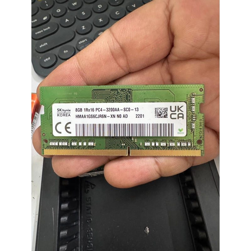 Ram Laptop DDR4 8Gb bus 3200 bóc máy zin  520888