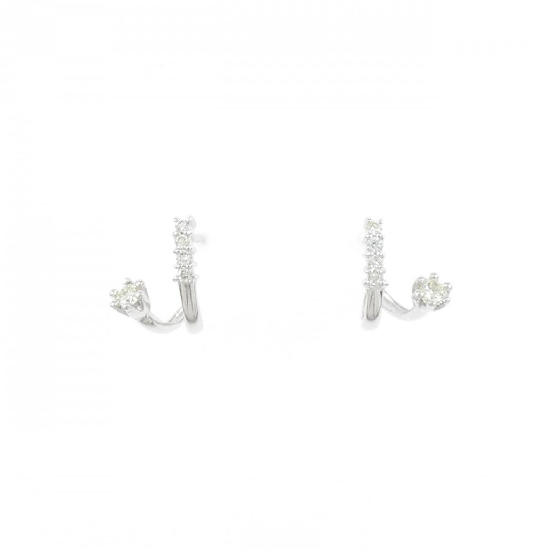 K18WG Bông tai kim cương 0.20CT - Hàng hiệu Chính hãng 864213