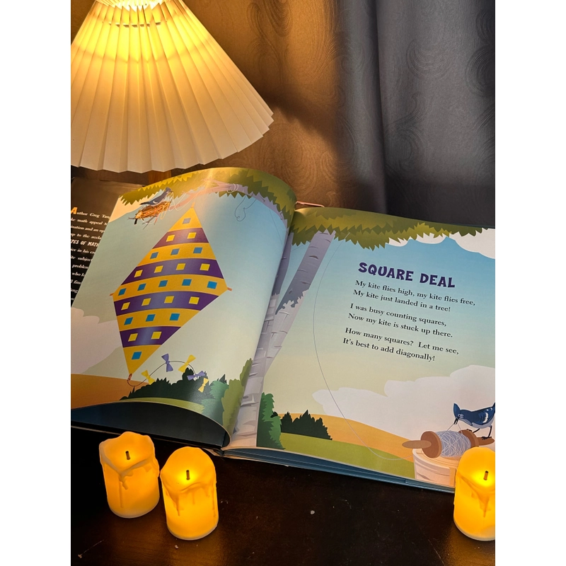 Sách bìa cứng áo giấy activity book Math Appeal 306575