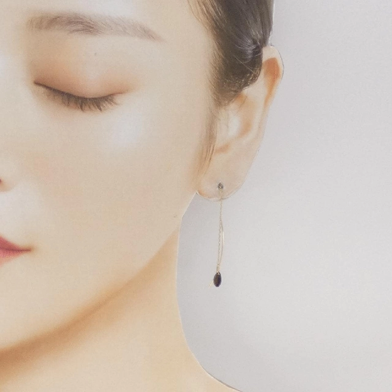 K10YG Đá quý khói Bông tai - Hàng hiệu Chính hãng 866155