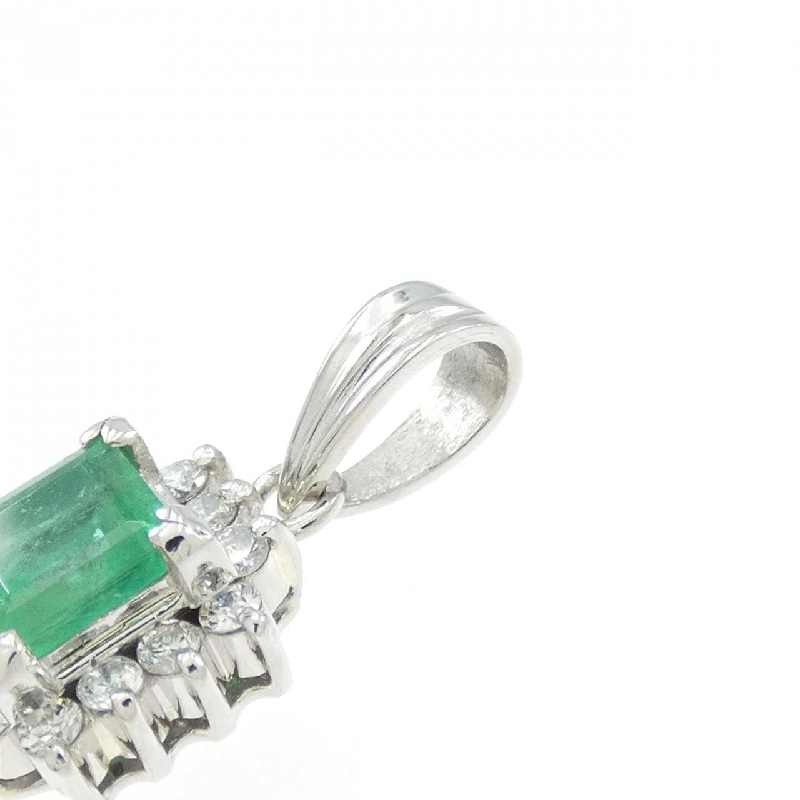 PT900 Mặt dây chuyền Emerald 0.53CT - Hàng hiệu Authentic 865119