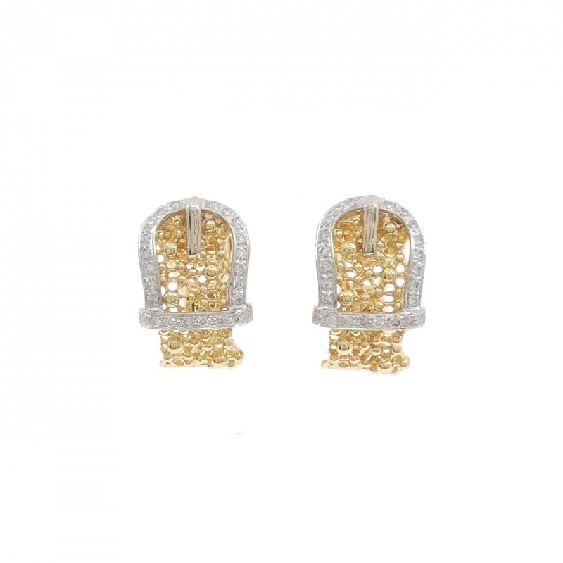 Bông tai kim cương 750YG/750WG 0.40CT - Hàng hiệu Chính hãng 870065